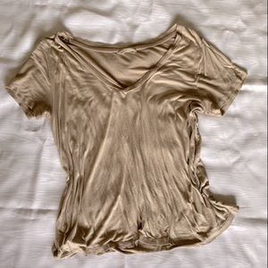 H&M Sandy colored comfy tee